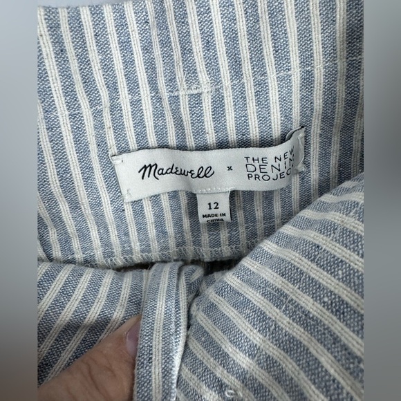 Madewell x The New Denim Project® Patchwork Paperbag Pants 12 - Picture 5 of 8